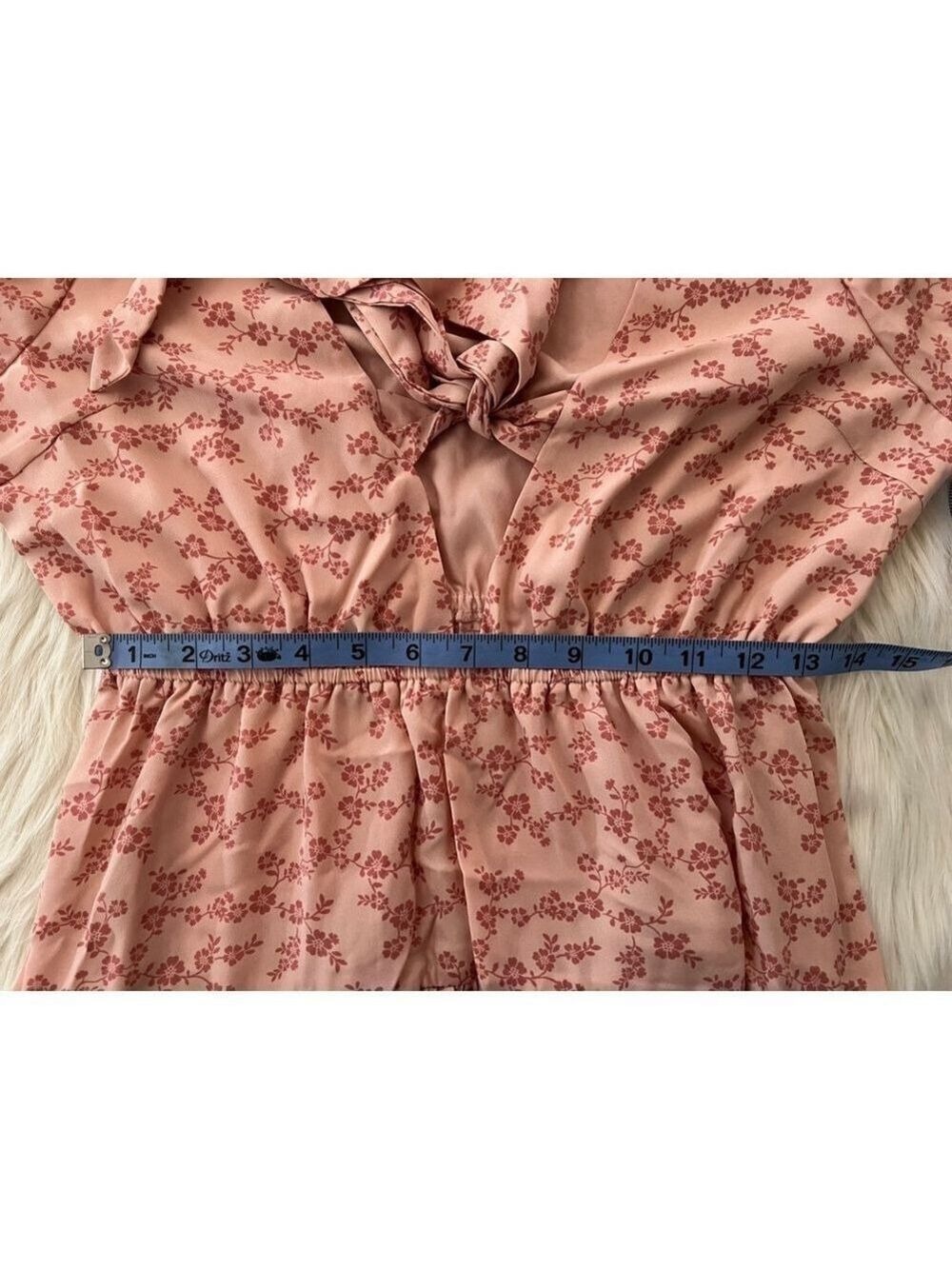 Forever XXI Ruffled Mini Dress (Med) - Picture 6 of 7